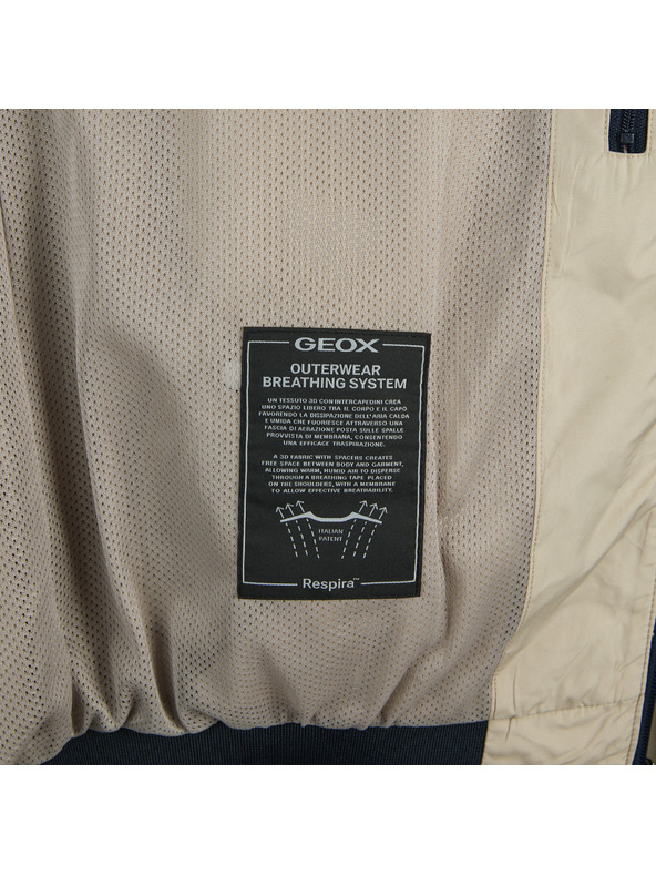 Geox Béžový pánský bombr Geox Jharrod