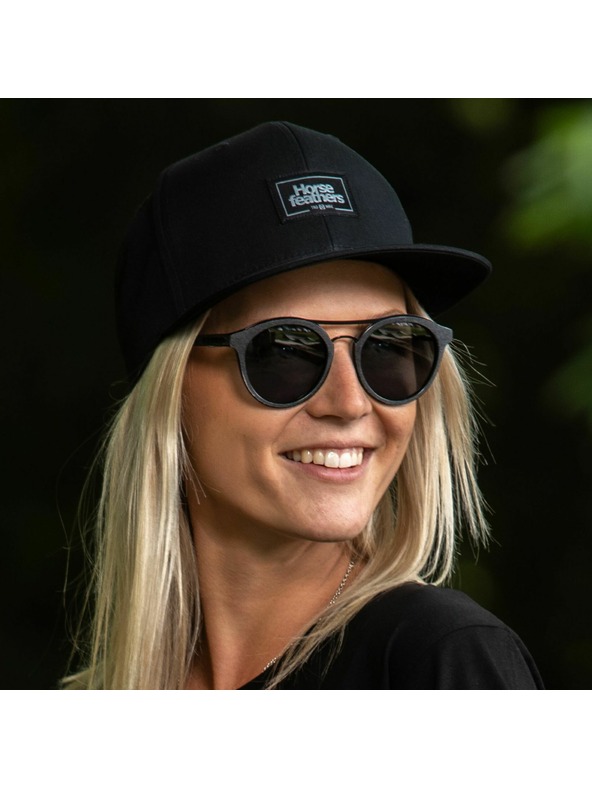 Horsefeathers Sluneční brýle Nomad - brushed black/gray