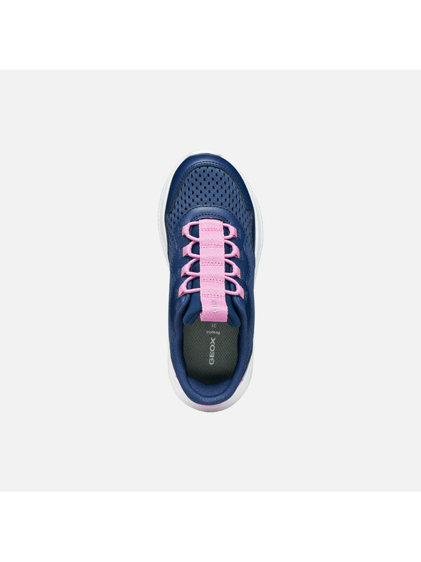 Geox Modré dívčí tenisky Geox Sprintye Fast in