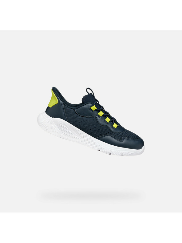 Geox Tmavě modré chlapecké tenisky Geox Sprintye Fast in