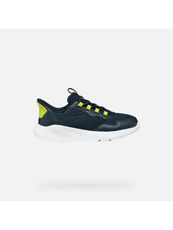 Geox Tmavě modré chlapecké tenisky Geox Sprintye Fast in