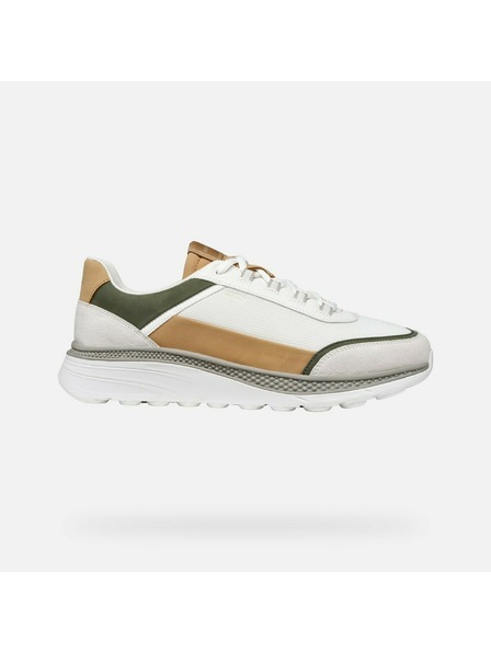 Geox Bílé pánské tenisky Geox Spherica Actif X1