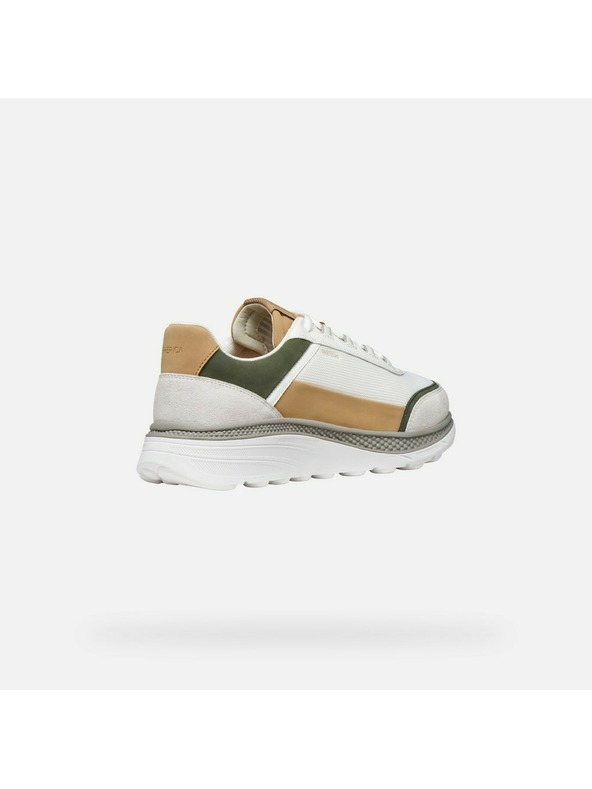Geox Bílé pánské tenisky Geox Spherica Actif X1