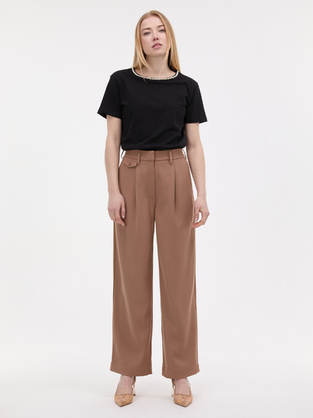 Orsay Černé dámské tričko s aplikací ORSAY