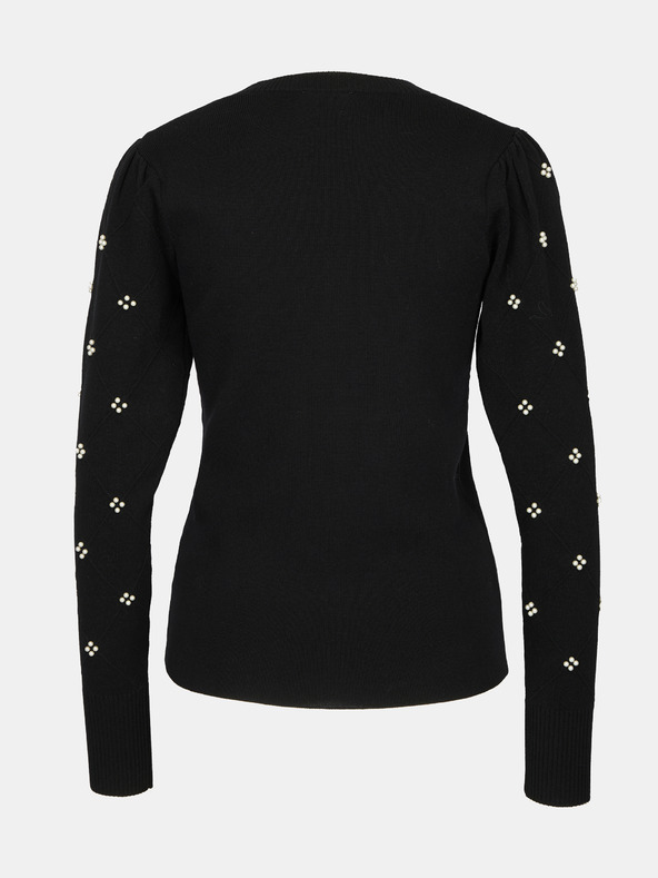 Orsay Černý dámský svetr s aplikací ORSAY