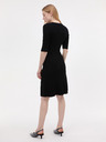 Orsay Černé dámské šaty ke kolenům ORSAY