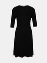 Orsay Černé dámské šaty ke kolenům ORSAY