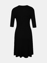 Orsay Černé dámské šaty ke kolenům ORSAY