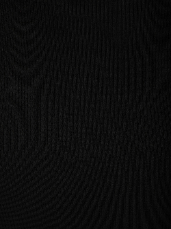 Orsay Černé dámské šaty ke kolenům ORSAY