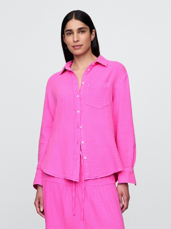 GAP Mušelínová oversize košile GAP