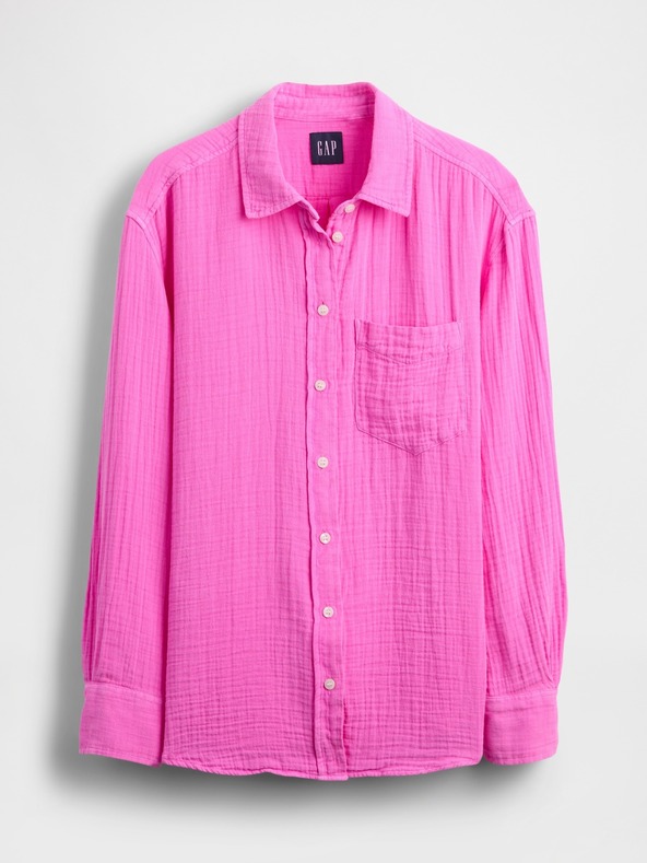 GAP Mušelínová oversize košile GAP
