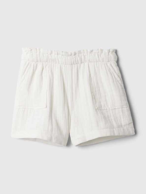 GAP Baby mušelínové kraťasy GAP