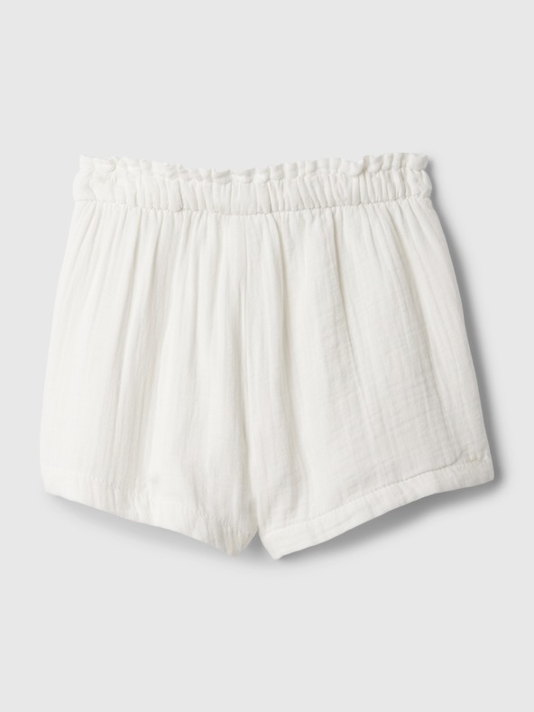 GAP Baby mušelínové kraťasy GAP