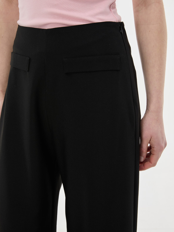 Orsay Černé dámské rovné kalhoty ORSAY