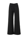 Orsay Černé dámské rovné kalhoty ORSAY