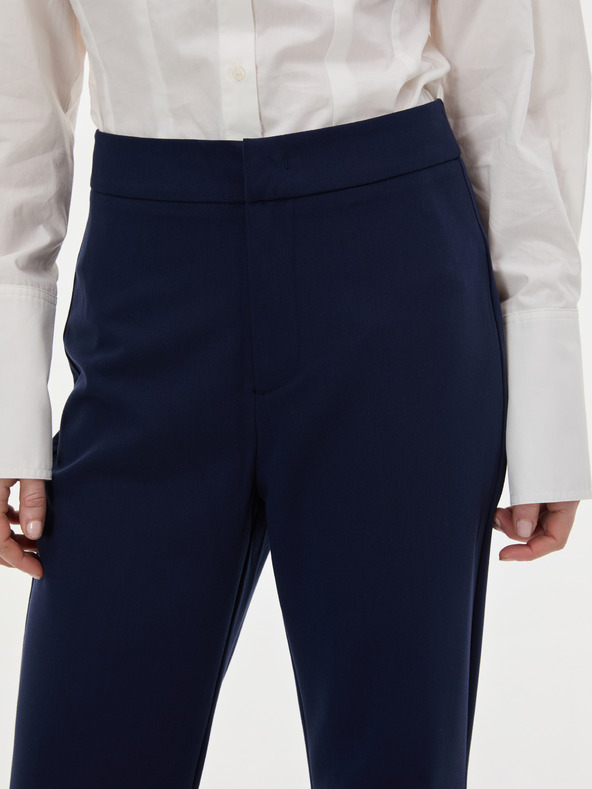 Orsay Tmavě modré dámské kalhoty ORSAY