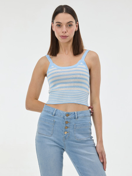 Orsay Světle modré pruhované dámské tílko ORSAY
