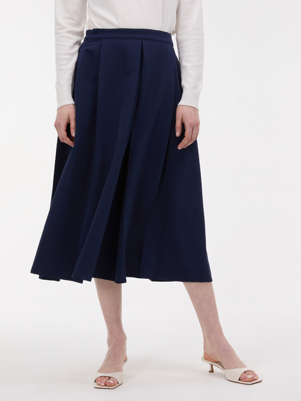 Orsay Tmavě modrá dámská sukně ORSAY