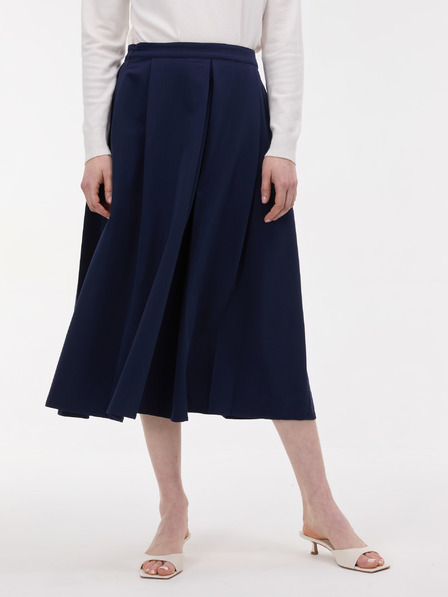 Orsay Tmavě modrá dámská sukně ORSAY
