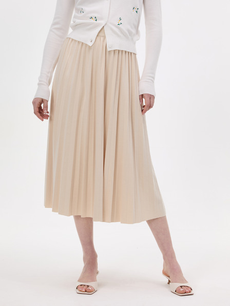 Orsay Béžová dámská midi sukně ORSAY