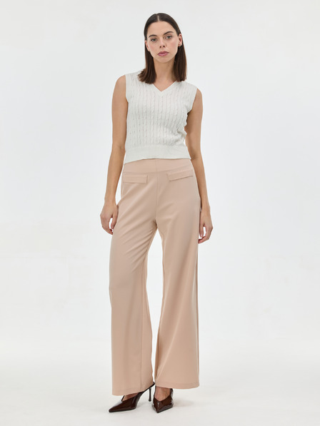 Orsay Krémová dámská úpletová vesta ORSAY