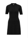 Orsay Černé dámské úpletové šaty ORSAY