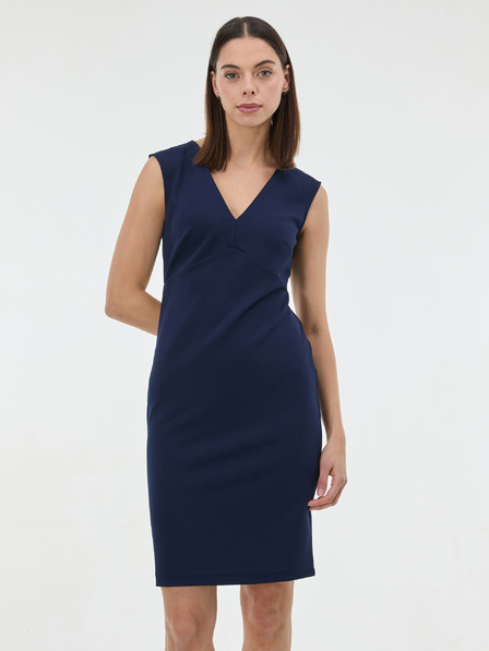 Orsay Tmavě modré dámské pouzdrové šaty ORSAY