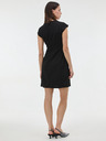 Orsay Černé dámské šaty ke kolenům ORSAY