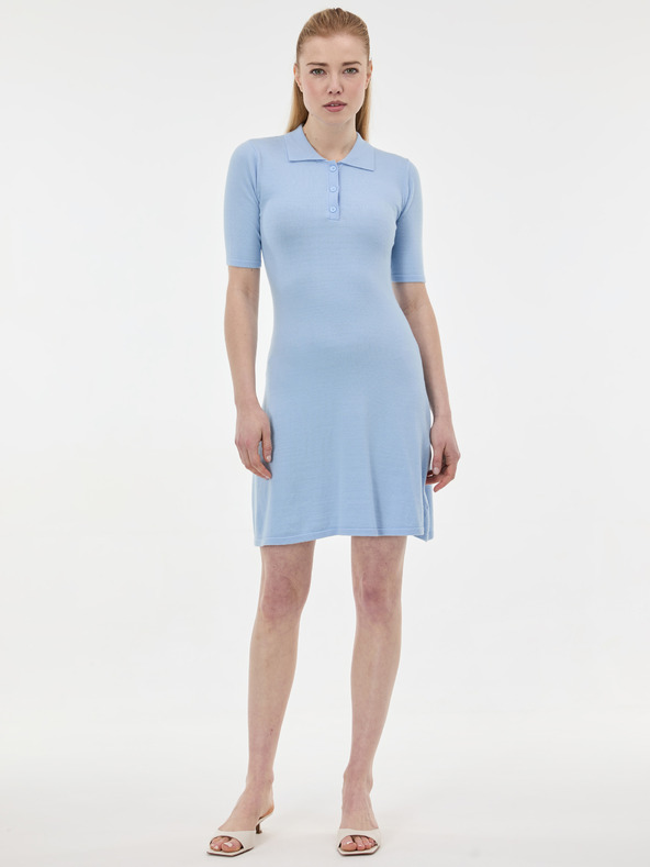 Orsay Šedé dámské úpletové šaty ORSAY