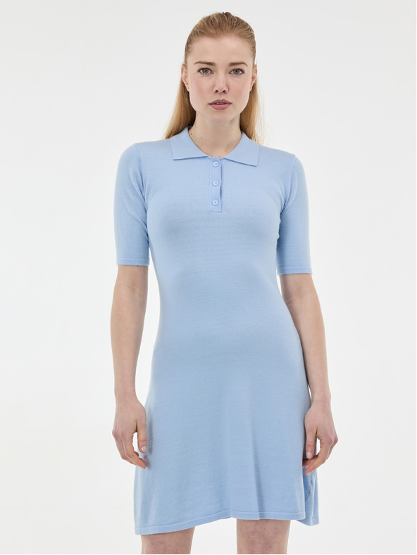 Orsay Šedé dámské úpletové šaty ORSAY