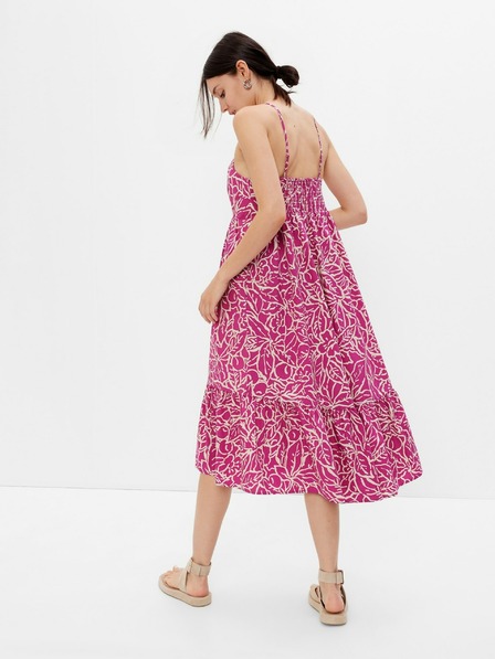 GAP Midi šaty s hlubokým výstřihem GAP