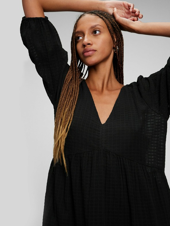 GAP Midi šaty s výstřihem do V GAP