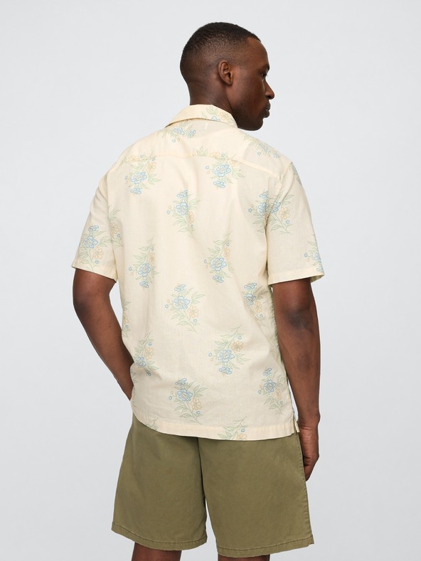 GAP Lněná košile Standard Fit GAP