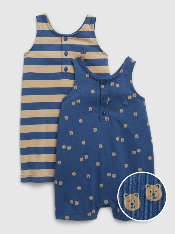 GAP Baby overal bez rukávu, 2 ks GAP