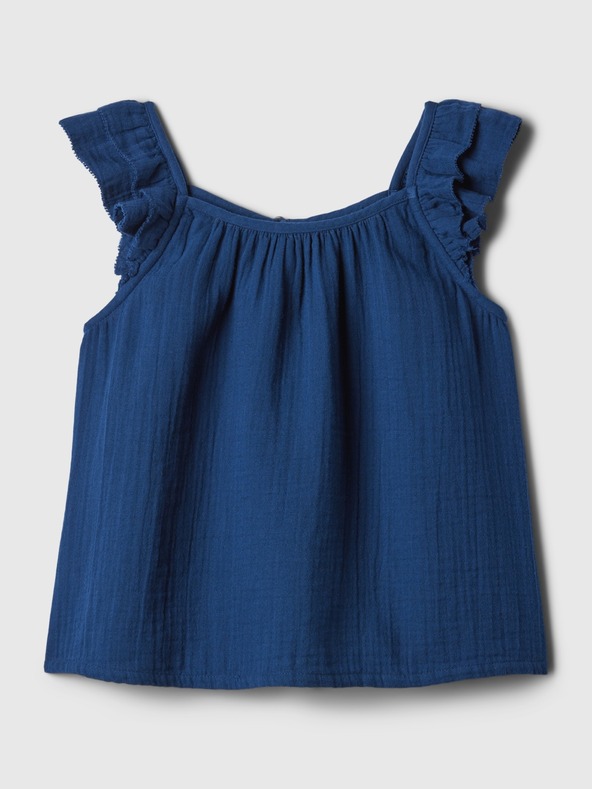 GAP Dětský mušelínový top GAP