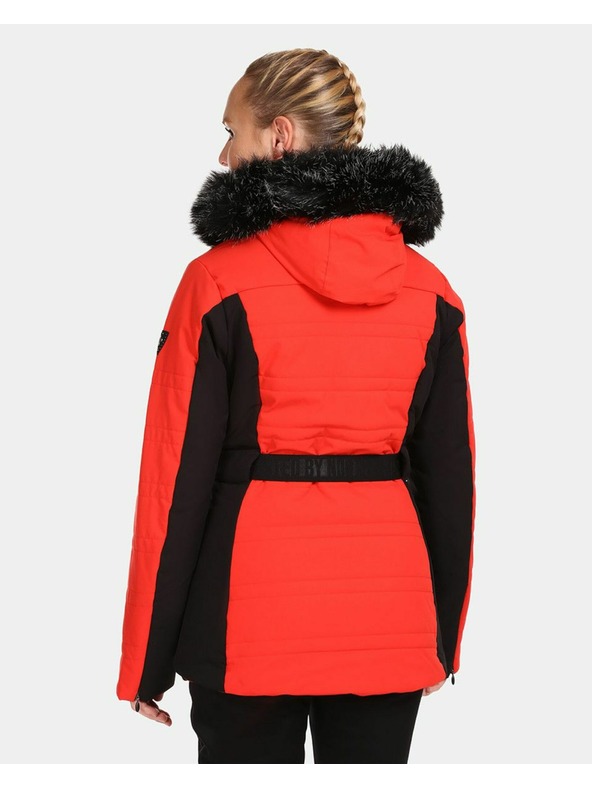 Kilpi Červená dámská lyžařská zimní bunda Kilpi Carrie