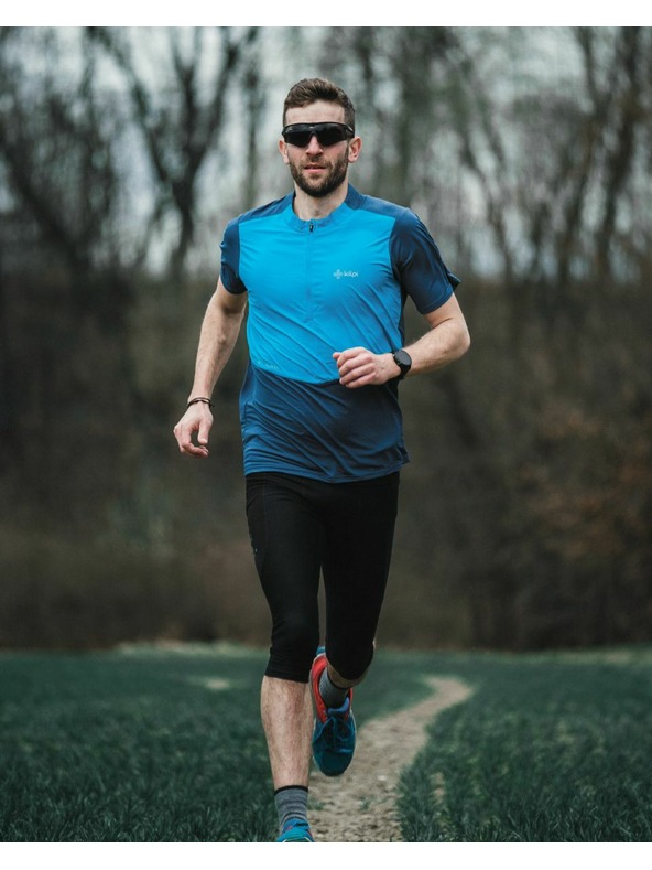 Kilpi Modré pánské sportovní tričko Kilpi KERKEN