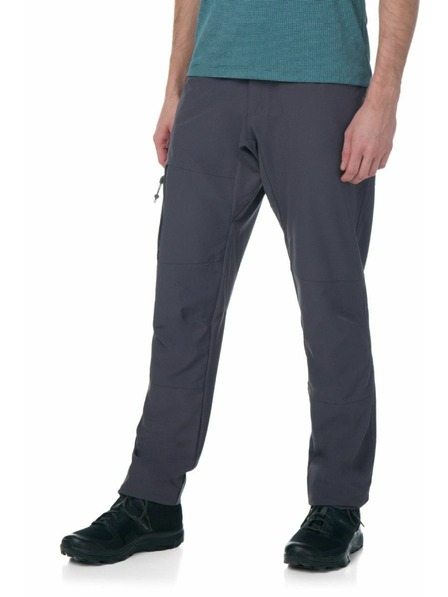 Kilpi Tmavě šedé pánské outdoorové kalhoty Kilpi LIGNE