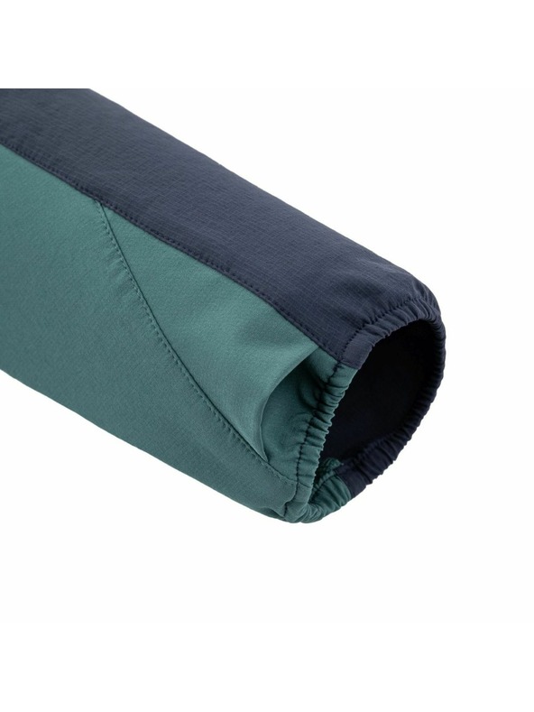 Kilpi Tmavě šedá pánská softshellová běžecká bunda Kilpi Balans-M