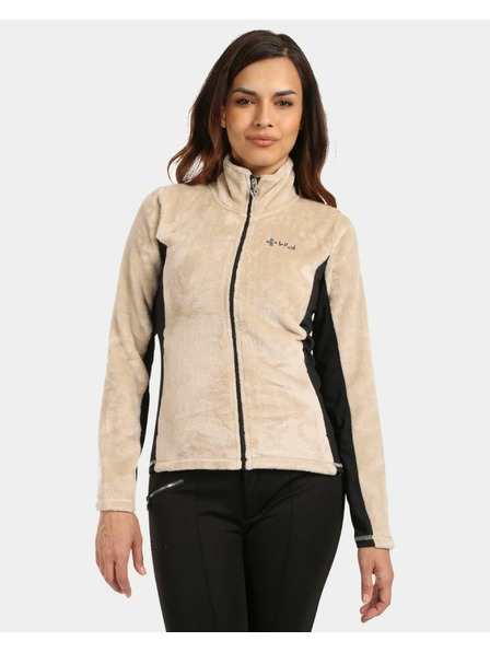 Kilpi Dámská fleecová mikina Kilpi SKATHI-W Béžová