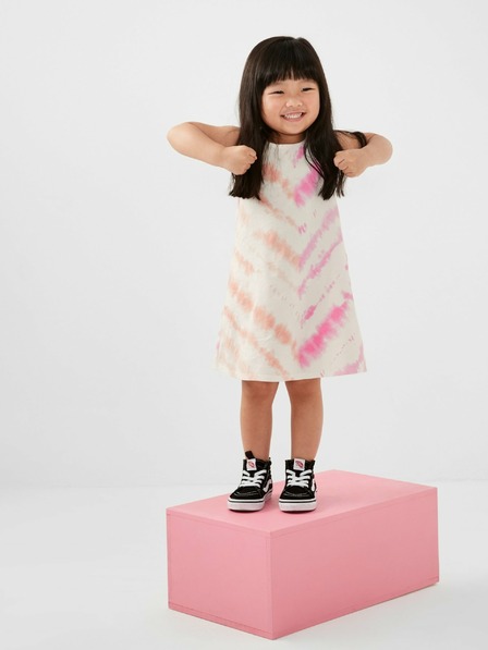 GAP Baby šaty s batikou GAP