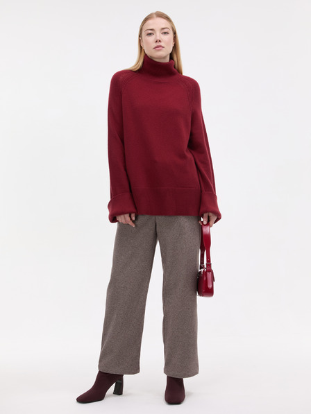 Orsay Vínový dámský rolák ORSAY