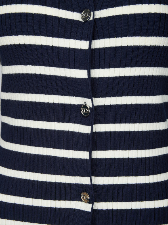 Orsay Tmavě modrý dámský kardigan ORSAY