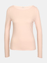 Orsay Světle růžové dámské tričko s dlouhým rukávem ORSAY