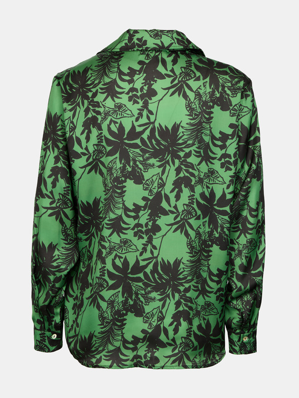 Orsay Zelená dámská vzorovaná halenka ORSAY