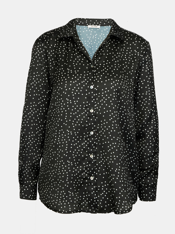 Orsay Černá dámská vzorovaná halenka ORSAY