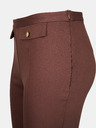 Orsay Hnědé dámské bootcut kalhoty ORSAY
