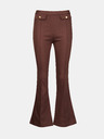 Orsay Hnědé dámské bootcut kalhoty ORSAY