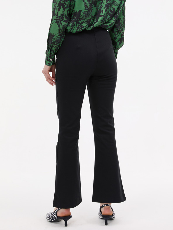 Orsay Černé dámské bootcut kalhoty ORSAY