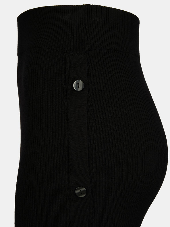 Orsay Černá dámská úpletová sukně ORSAY